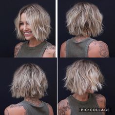 Haircuts Trending, Cut Layers, Chin Length Hair, Vlasové Trendy, Hair Affair, Short Blonde Hair, Hair Envy, Short Bob Hairstyles