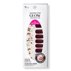 Evergreen Real Salon Gel GLOW Art -  Experience a medium coverage gel nail strip with Dashing Diva Evergreen GLOW Art. GLOW visibly improves the look of your nails by smoothing out any ridges or imperfections. This formula has twice the volume and twice the strength, creating a real salon gel manicure that lasts up to 14 days.    Features     2x the volume of your natural nail Ultra-glossy salon finish that lasts up to 14 days Double gel formula hides any nail imperfections Tapered cuticle edge Art Glow, Glow Art, Dashing Diva, Nail Polish Stickers, Glowing Art, Nail Polish Strips, Artificial Nails, Gel Manicure, Ulta Beauty