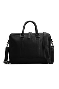 drea brief MUUD MUUD Black Sleek Leather Laptop Bag For Travel, Sleek Travel Laptop Bag, Minimalist Business Satchel With Adjustable Strap, Minimalist Briefcase For Work, Minimalist Leather Laptop Bag For Work, Minimalist Leather Laptop Bag For Business, Minimalist Leather Laptop Bag, Minimalist Business Satchel, Minimalist Work Laptop Bag With Sleeve