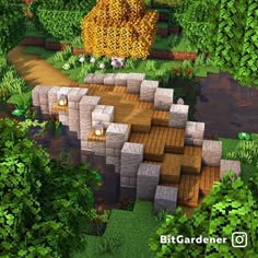 Minecraft Garden, Minecraft Decoration, Rumah Minecraft Sederhana, Minecraft Structures, Minecraft Interior Design, Bangunan Minecraft, Minecraft House Plans, Minecraft Farm, Easy Minecraft Houses