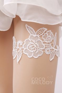 COCOMELODY Lace Wedding Garter WD17014 Wedding Garter Lace, Lace Garter, Bridal Garter, Wedding Garter, Ivory Lace, Costume Ideas, Wedding Bridal, Lace Wedding, Lace