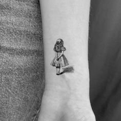 Alice in Wonderland temporary tattoo. Set of three. Size: 1.6 in / 4 cm (height). Tatteco temporary tattoos last on average 2-5 days (We suggest placing on oil-free areas where skin does not stretch and keep them clean), and are: - Environmentally friendly (tattoos and packaging made out of paper, no plastic layer) - Safe & non-toxic. - FDA-compliant and fun for all ages. - Free shipping in order over €10: FREESHIPOVER10 - 20% off when you buy 3 items (+ Free Shipping ): 3PLUS Thank you for reading! Tattoos Alice In Wonderland, Alice In Wonderland Tattoo Ideas, Tattoo Alice In Wonderland, Alice In Wonderland Tattoos, Cinderella Tattoo, Gap Filler Tattoo, Alice In Wonderland Tattoo, Button Tattoo, Alice And Wonderland Tattoos