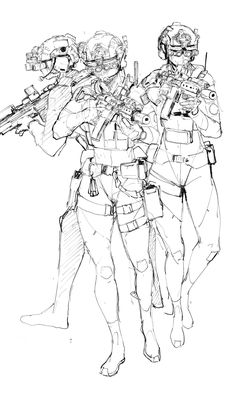 Army Drawing, Degenerate Art, Resident Evil Girl, Western Comics, Portraiture Drawing, The Fox And The Hound, Cool Sketches, Military Art, Art Studies