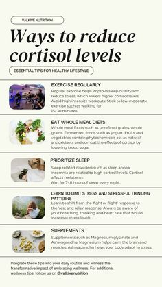Discover effective ways to naturally lower cortisol levels and reclaim your well-being! Explore mindfulness techniques, such as meditation and deep breathing, proven to reduce stress and balance cortisol. Dive into the benefits of regular exercise, adequate sleep, and healthy nutrition in managing cortisol levels. Say goodbye to stress overload and hello to a calmer, healthier you! #CortisolReduction #StressManagement #WellnessTips Ways To Lower Cortisol Naturally, How To Fix Cortisol Imbalance, How To Get Cortisol Levels Down, Tips To Lower Cortisol, How To Balance Cortisol Levels Naturally, Natural Ways To Reduce Cortisol, How To Bring Down Cortisol Levels, How To Reduce High Cortisol Levels, Fix Cortisol Levels
