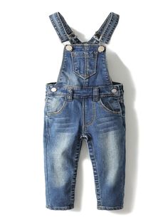 PRICES MAY VARY. Metal button,big bibs front,open legs desgin,easy diaper change Pure cotton,blue denim,rolled up legs,soft to wear pants Simple design baby denim dungarees pants Washed look for a comfy feeling and fashion Designed to be an everyday go-to for your child's wardrobe. About KIDSCOOL SPACE

 KIDSCOOL SPACE is a professional kids jean manufacturer & seller over decades,we made a large quantity many kinds of good quality and popular jean clothes every year

 This is a cute and classic Popular Jeans, Denim Dungaree, Jeans Overall, Space Baby, Denim Dungarees, Jean Overalls, Jeans Kids, Classic Jeans, Accessories Clothing