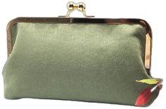 Elegant Green Wallets With Card Slots, Formal Green Bags With Card Slots, Elegant Green Clutch With Card Slots, Elegant Green Clutch Wallet, Vintage Green Formal Clutch, Formal Green Wallet With Card Slots, Formal Gold Coin Purse With Card Slots, Elegant Clutch With Card Slots For Gift, Green Wallet With Card Slots For Formal Occasions