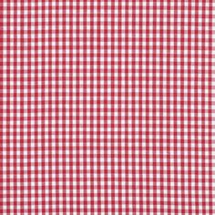 a red and white checkered fabric