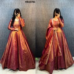 nly 70 RM Free Shipping (Free Postage)
#venzoolabel

Description :
Sku : HB10781
Size : XXS To 3XL
Banarasi Tissue Fabric
Micro Inner
26 Inches Sleeve
3mm Sequence Thread Work
2.2 Mtr Dupatta

Gown Dupatta Set Collection Reception Frocks, Saree Gown Designer, Silk Saree Gown, Indo Western Outfit Ideas, Long Gown With Dupatta, Easy Fancy Dress, Black Saree Designs, Saree To Dress, Long Kurta Designs