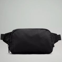 Mini Belt Bag Color: Black Condition: New With Tags Belt Bag Outfit, Mini Belt Bag, Lululemon Bags, Diaper Bag Tote, Black Wristlet, Festival Bag, Water Repellent Fabric, Reusable Shopping Bags, Black Tote