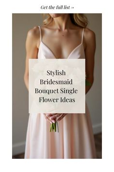 Stylish Bridesmaid Bouquet Single Flower Ideas Timeless Bouquet, Exotic Orchids, Floral Picks, Create Picture, Flower Ideas, Single Flower, Perfect Moment, Bridesmaid Bouquet