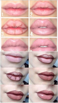 Full Lips Makeup, Makeup Order, Lipstick Tutorial, Makeup Face Charts, Lip Makeup Tutorial, Makeup Artist Tips, Swag Makeup, Makeup Help, Face Makeup Tips