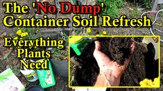 the no dump container soil refreshh is everything plants need