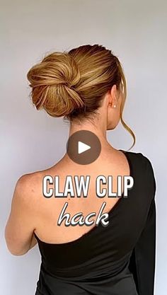 55K views · 6.3K reactions | You can create so much volume with a claw clip!

☀️The size of the claw clip creates the size of the volume of your hairstyle.

You can use any claw clip. 

➡️ But the claw clips from @doouup are light as a feather. This claw clip holds your hair very well and therefore lasts all day👌.

One tip for this hairstyle:
To ensure that style lasts all day, you should secure the hair with hairpins. This way, it will last all day.

Have fun trying - SAVE for later and FOLLOW for more ☺️
.
.
.
#clawcliphairstyle #clawcliphack #updo #bunhairstyle #hairstylist | Claudia | Hairstyles Easy Updos For Medium Hair, Easy Hair Updos, Clip Hairstyles, Light As A Feather, Peinados Fáciles Para Cabello Corto, Effortless Hairstyles, Hair Affair, The Claw