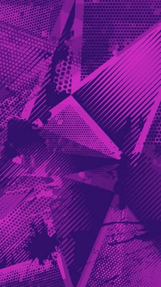 an abstract purple and black background with triangles