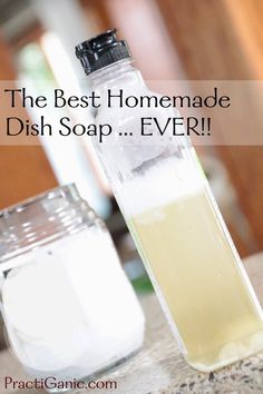 the best homemade dish soap ever