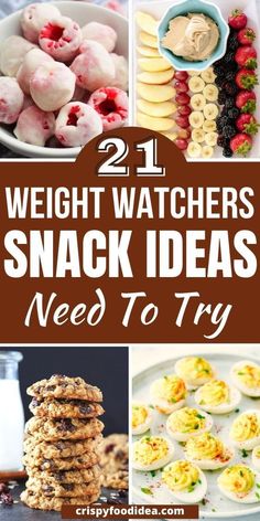 21 weight watchers snack ideas that are easy to make and great for the whole family