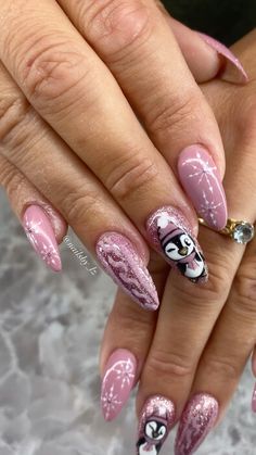 #christmas #xmas #nails #nailsonfleek #nailart #christmasnailsart #penguin Xmas Nails, Christmas Nail Art, Nails On Fleek, Christmas Nails, Nail Art, Nails, Christmas, Pins, Nail Arts