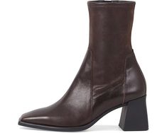 Women's Vagabond Shoemakers Hedda Leather Short Stretch Bootie | Zappos.com Modern Mid-calf Boots In Medium Width For Fall, Chic Brown Mid-calf Boots, Modern Mid-calf Boots For Workwear, Fall Square Toe Mid-calf Boots For Work, Fitted Mid-calf Boots With Square Toe For Workwear, Fall Workwear Heeled Boots With Square Toe, Modern Square Toe Boots For Fall, Casual Square Toe Heeled Boots For Fall, Modern Mid-calf Boots With Square Toe For Fall