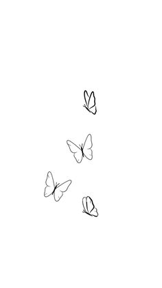 Small Butterflies Drawing, Ma Cherie Tattoo, Tiny Butterfly Drawing, Simple Butterflies Tattoo, Minimalist Butterfly Drawing, Butterfly Tattoo Designs Simple, Unique Minimalist Tattoo Ideas, One Line Art Butterfly, Minimalist Tattoo Butterfly