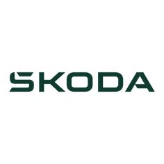 the skoda logo on a white background