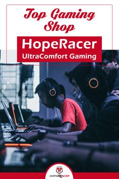 the cover of top gaming shop's book, hoperacer ultra comfort gaming