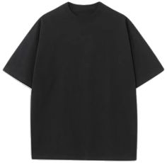 Oversized Solid Crew Neck T-shirt, Oversized Plain T-shirt For Streetwear, Oversized Letter Print T-shirt, Solid Color Boxy Fit Drop Shoulder T-shirt, Solid Color Boxy Fit T-shirt With Drop Shoulder, Plain Relaxed Fit T-shirt With Drop Shoulder, Basic Plain Drop Shoulder T-shirt, Relaxed Fit Plain T-shirt With Drop Shoulder, Relaxed Fit Drop Shoulder Plain T-shirt