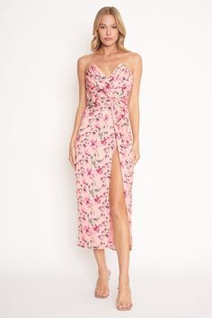 STRAPLESS FLORAL PRINT ROUCHING BACK ZIPPER RUNS TTS Sheath Dress, Zipper, Floral Prints, Floral