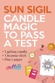 Spell For Passing A Test, Pass Test Spell, Spells For Exams, Ritual To Pass Exam, Pass A Test Spell, Spell To Pass A Test, Spells To Pass An Exam, Pass Exam Spell, Sigil For Exam Success