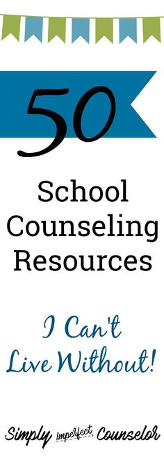 the back cover of 50 school counseling resources