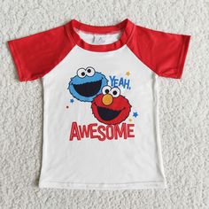 Fabric: Cotton & SpandexDelivery Time:7-10 daysFeather:Eco-friendly,Anti-pilling,other Boys Summer Shirts, Baby Boy Shirts, Summer Boy, Red Shorts, Boys Long Sleeve, Girls Rompers, Girls Long Sleeve, Boys Shirts, Cartoon Print