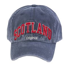 Model: CLN057-A_NAVY/RED Grey And White, Scotland, Baseball Hats, Navy, The Originals, Red, White