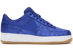 Buy and sell authentic Nike shoes on StockX including the Air Force 1 Low CLOT Blue Silk and thousands of other sneakers with price data and release dates. Tenis Nike, Sneakers Adidas, Cute Nikes, Nike Air Force 1 Low, Hot Sneakers, Nike Fashion, University Blue, Air Force 1 Low, Nike Blazer