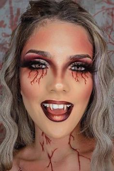 Makeup Ideas For Halloween, Halloween Makeup Clown, Halloween Nails Diy