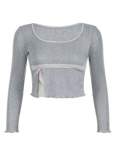 Sylvia ballet girl crop top – Cutiekill Fitted Lace Patchwork Crop Top, Fitted Cropped Crop Top With Lace Patchwork, Fitted Crop Top With Lace Patchwork, Stretch Crop Top With Lace Trim, Stretch Cropped Crop Top With Lace Trim, Trendy Stretch Crop Top With Lace Trim, Trendy Fitted Crop Top With Lace Trim, Spring Trendy Patchwork Crop Top, Trendy Spring Patchwork Crop Top