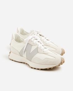 New Balance® 327 women's sneakers Travel Sneakers, Sneakers Fashion Outfits, All Nike Shoes, Jcrew Collection, Italy Outfits, Girly Shoes, Sneakers Outfit