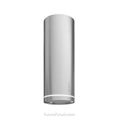 a stainless steel toilet paper dispenser on a white background with the word futura written below it