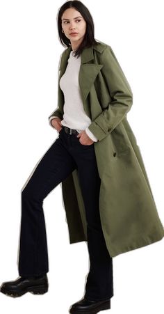 Trendy Long Coat With Belted Cuffs, Spring Solid Outerwear With Belted Cuffs, Chic Raincoat For Workwear, Fall Single Breasted Raincoat, Spring Gabardine Long Raincoat, Fall Single-breasted Raincoat, Fall Solid Single-breasted Raincoat, Long Raincoat For Fall, Long Solid Color Raincoat For Fall