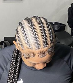 Cute Feed In Braids Styles, Stitch Feed In Braids, Feed In Cornrows, Side Braid With Curls, Braiding Hairstyles, Feed In Braids, African Hair Braiding Styles