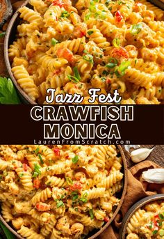 Bring a little Louisiana to your dinner table with this crawfish Monica recipe. A creamy sauce, juicy crawfish, and a kick of Cajun flavor come together in one delicious dish. Ready in around 30 minutes, it's a fun way to spice up your meal any day of the week. See more New Orleans recipes at LaurenFromScratch.com.