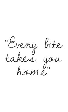 a black and white photo with the words'every little takes you home'written on it