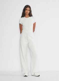 COZY FLEECE PERFECT BANDED WIDE SWEATPANT | Aritzia Aritzia Wide Leg Sweatpants, Aritzia Tracksuit, Wide Legged Sweatpants Outfit, Aritzia Loungewear, Cute Sweat Sets, Skims Sweatpants, Sweatpants Aritzia, Aritzia Sweatpants, Best Sweatpants