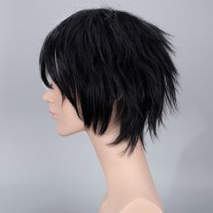 Ranboo Cosplay, Bungo Stray Dogs Cosplay, Wig Short Hair, White Wig, Anime Party, Anime Wigs, How To Curl Short Hair, Mens Wigs, Street Style Edgy