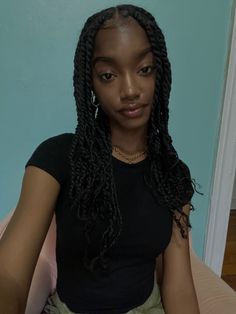 African Tops For Women, I Love Being Black, Twist Braid Hairstyles, Black Hair Care, Twist Braids, Braid Styles