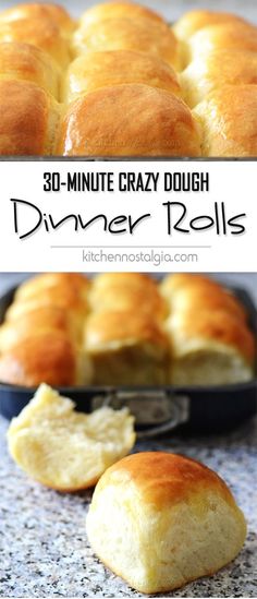 this is an image of dinner rolls