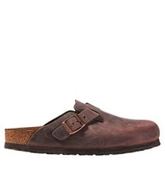 #LLBean: Women's Birkenstock Boston Clogs, Oiled Leather Soft Footbed Birkenstock Boston Clogs, Boston Clogs, Neutral Heels, Clogs Style, Built To Last, Birkenstock Boston, Birkenstock Boston Clog, Shape Of You, Casual Shoes Women