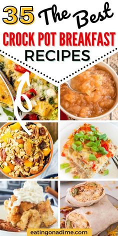 the best crock pot breakfast recipes for busy weeknights and brunch