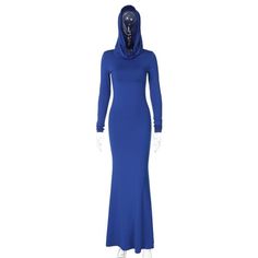 Please refer to our sizing chart for a guideline when choosing a size. 5 business days order processing time. 90% polyester 10% spandex. Fitted Solid Color Midi Maxi Dress, Non-stretch Long Sleeve Maxi Dress For Evening, Blue Long Sleeve Maxi Dress For Fall, Blue Long Maxi Dress For Fall, Long Sleeve Ruched Maxi Dress For Summer, Casual Long Sleeve Fitted Dress, Casual Fitted Long Sleeve Dress, Long Fitted Solid Color Dresses, Long Fitted Dress In A Specific Color