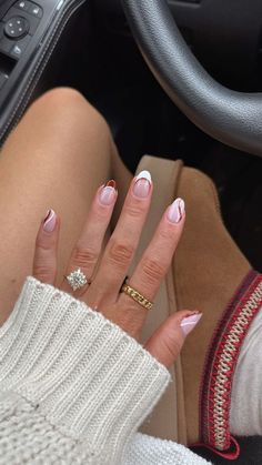 Cool Short Nails Fall, Cute Fall Designs Nails, Nail Inspo For Halloween, Cute Nails For October, Short Square Shape Nails Designs, Cute Fall Acrylic Nail Ideas, Full Set Nails Acrylic Fall, Basic Fall Nails Short, Easy Nail Designs For Beginners Short Nails