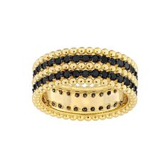 Add timeless style to your ensemble with this Stella Grace 14k Gold 1 1/6 Carat T.W. Black Diamond 5-Row Eternity Ring. Click on this JEWELRY & WATCHES GUIDE to learn about fit, styles, materials and more! Add timeless style to your ensemble with this Stella Grace 14k Gold 1 1/6 Carat T.W. Black Diamond 5-Row Eternity Ring. Click on this JEWELRY & WATCHES GUIDE to learn about fit, styles, materials and more! FEATURES Width: 7.5 mm Shank style: anniversary Band fit: comfort fit Nickel free Metal: Anniversary Bands, Gold Finish, Black Diamond, Womens Jewelry Rings, Eternity Ring, Wedding Ring Bands, The Row, Timeless Fashion, Jewelry Watches