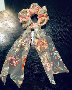 Flower Tulle, 자수 디자인, Diy Hair Accessories, Wild Flower, Scrunchie Hairstyles, Diy Hairstyles